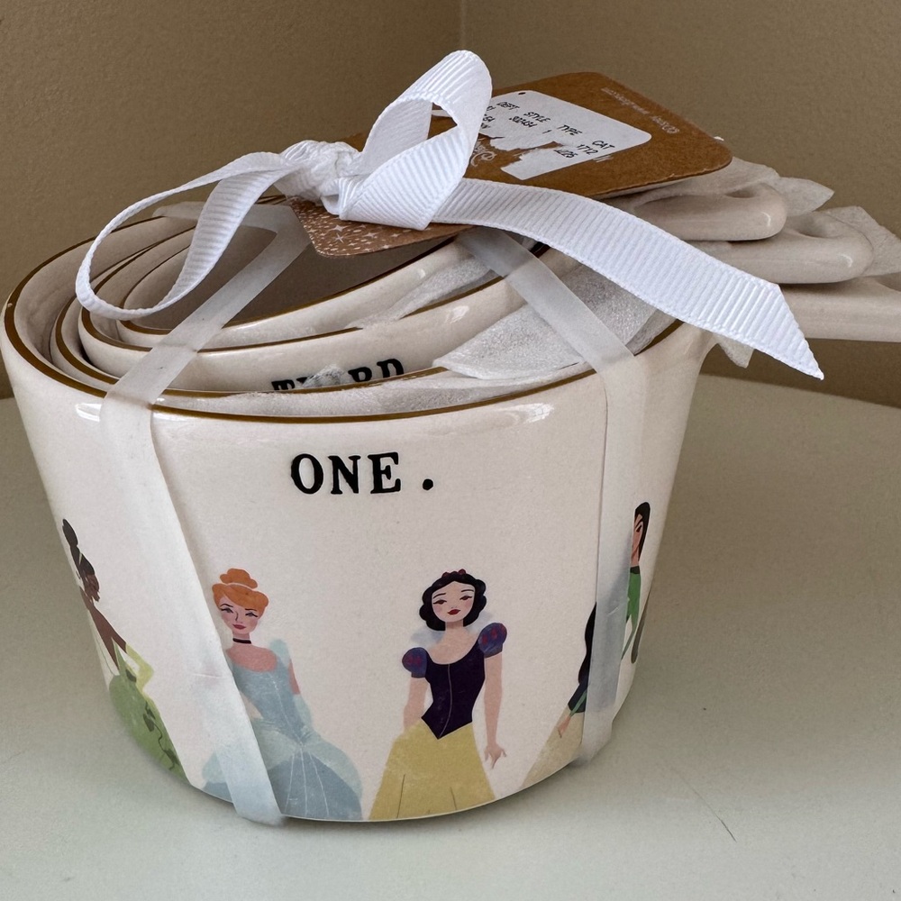 Rae Dunn Disney Princesses Measuring Cups